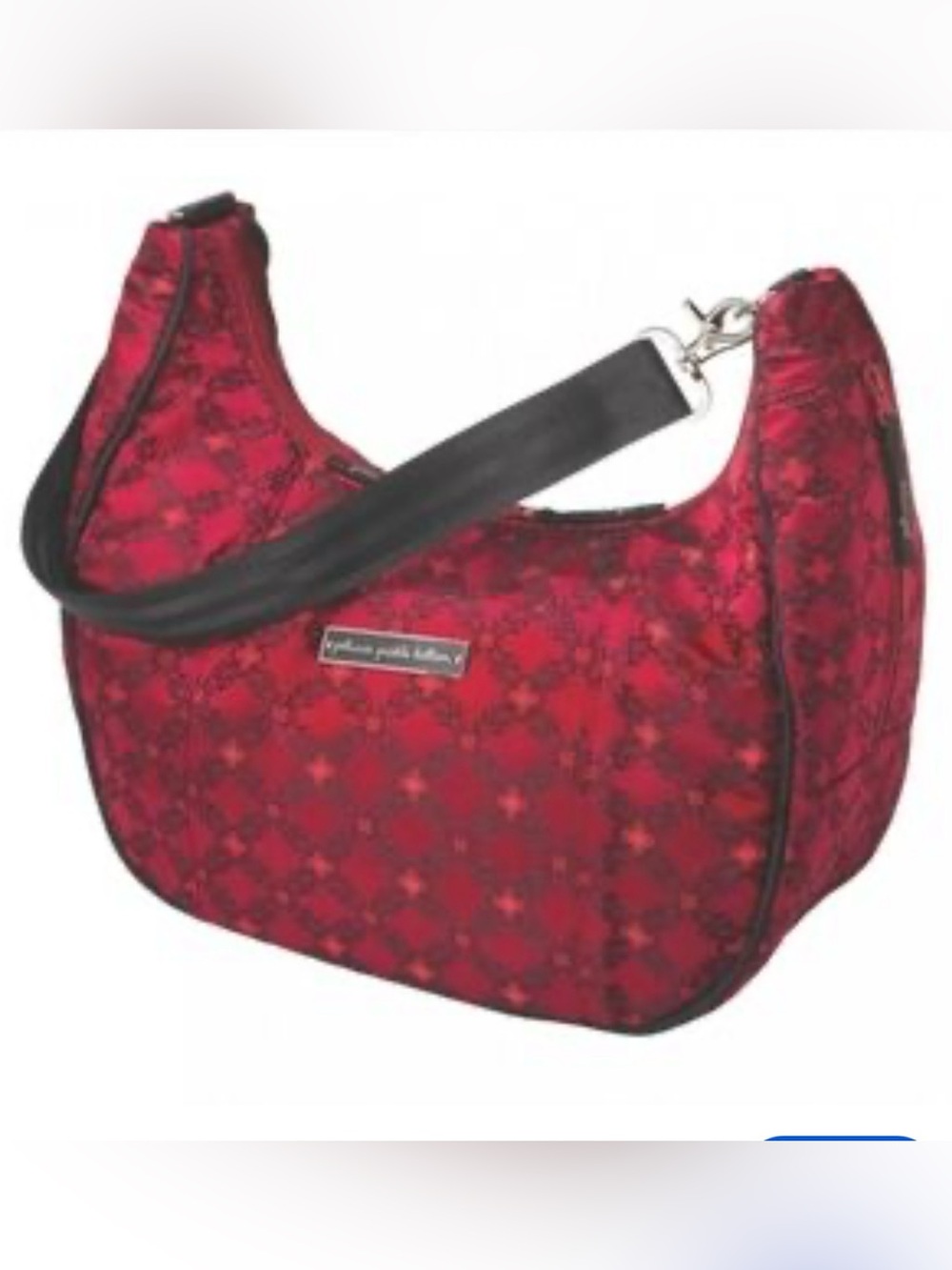 NWOT Putunia Pickle Bottom Touring Tote Diaper Bag KIMONO ROLL Red Black